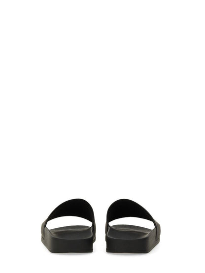 Msgm Slide Sandal With Logo