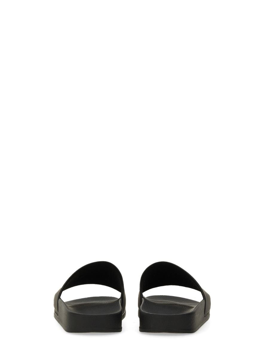 Msgm Slide Sandal With Logo