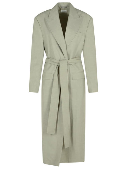 P.A.R.O.S.H. Green Viscose Blend Duster
