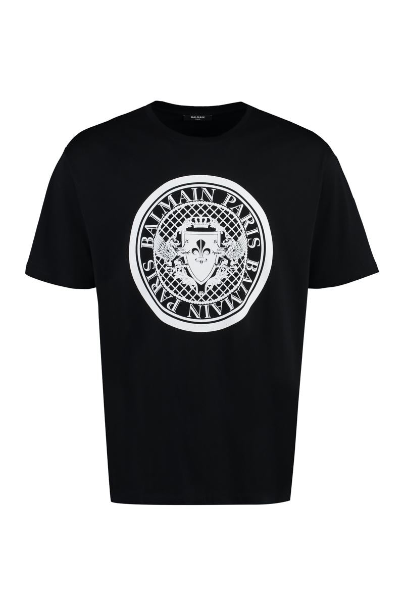 Balmain Cotton Crew-Neck T-Shirt