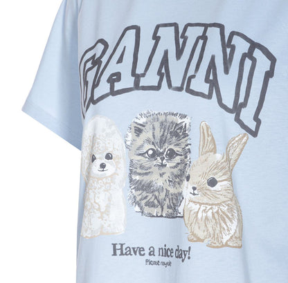 Ganni T-Shirts And Polos