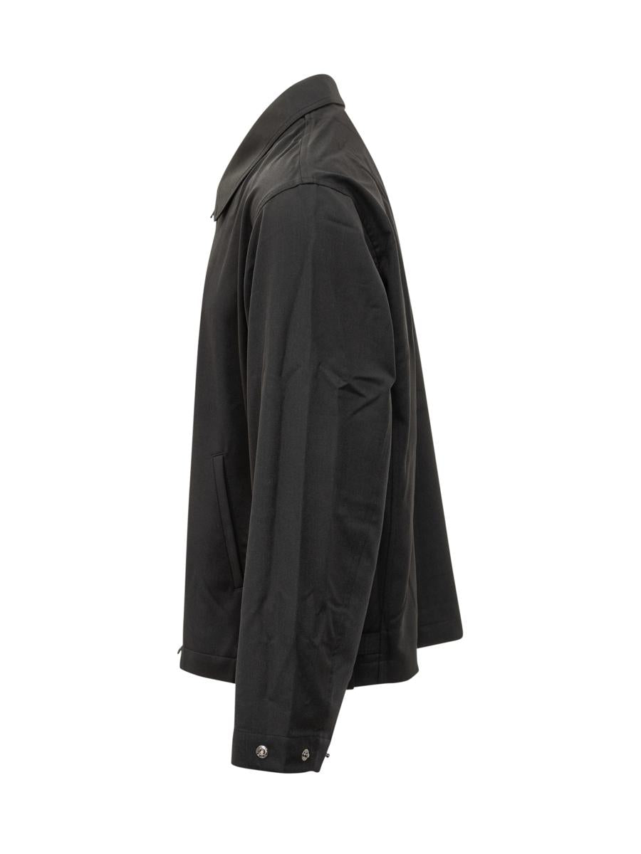Y-3 Adidas Lightweight Black Zippered Jacket Y-3