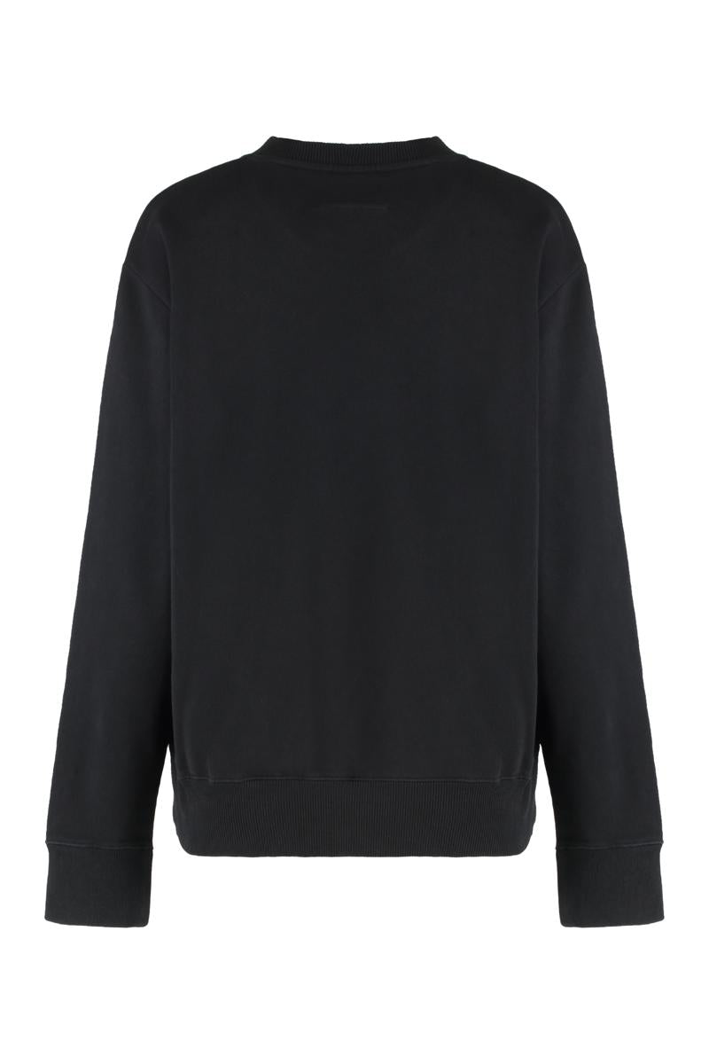 MM6 Maison Margiela Cotton Crew-Neck Sweatshirt