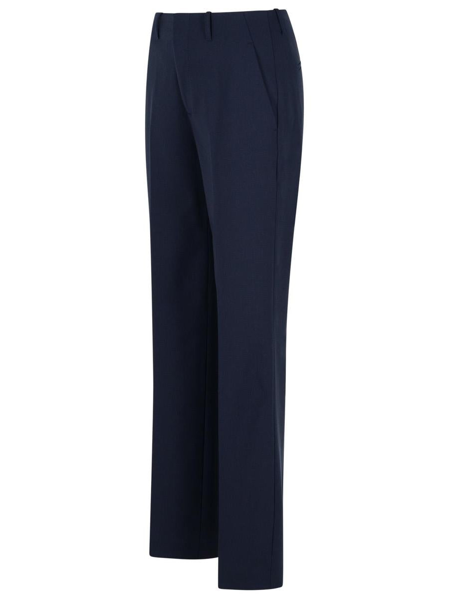 Closed 'Sasia' Navy Polyester Blend Pants