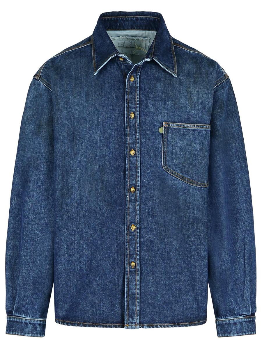 Erl 'Jeans' Blue Denim Jacket