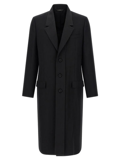 Fendi Crepe Wool Coat