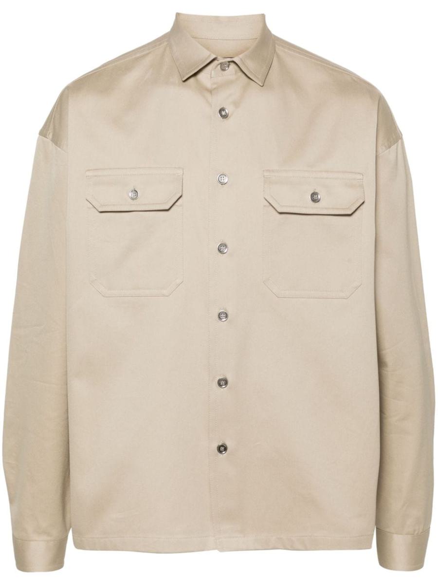 Prada Twill-Weave Cotton Shirt