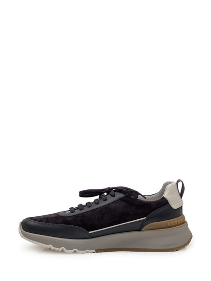 Brunello Cucinelli Brunello Cucinelli Suede And Leather Sneakers