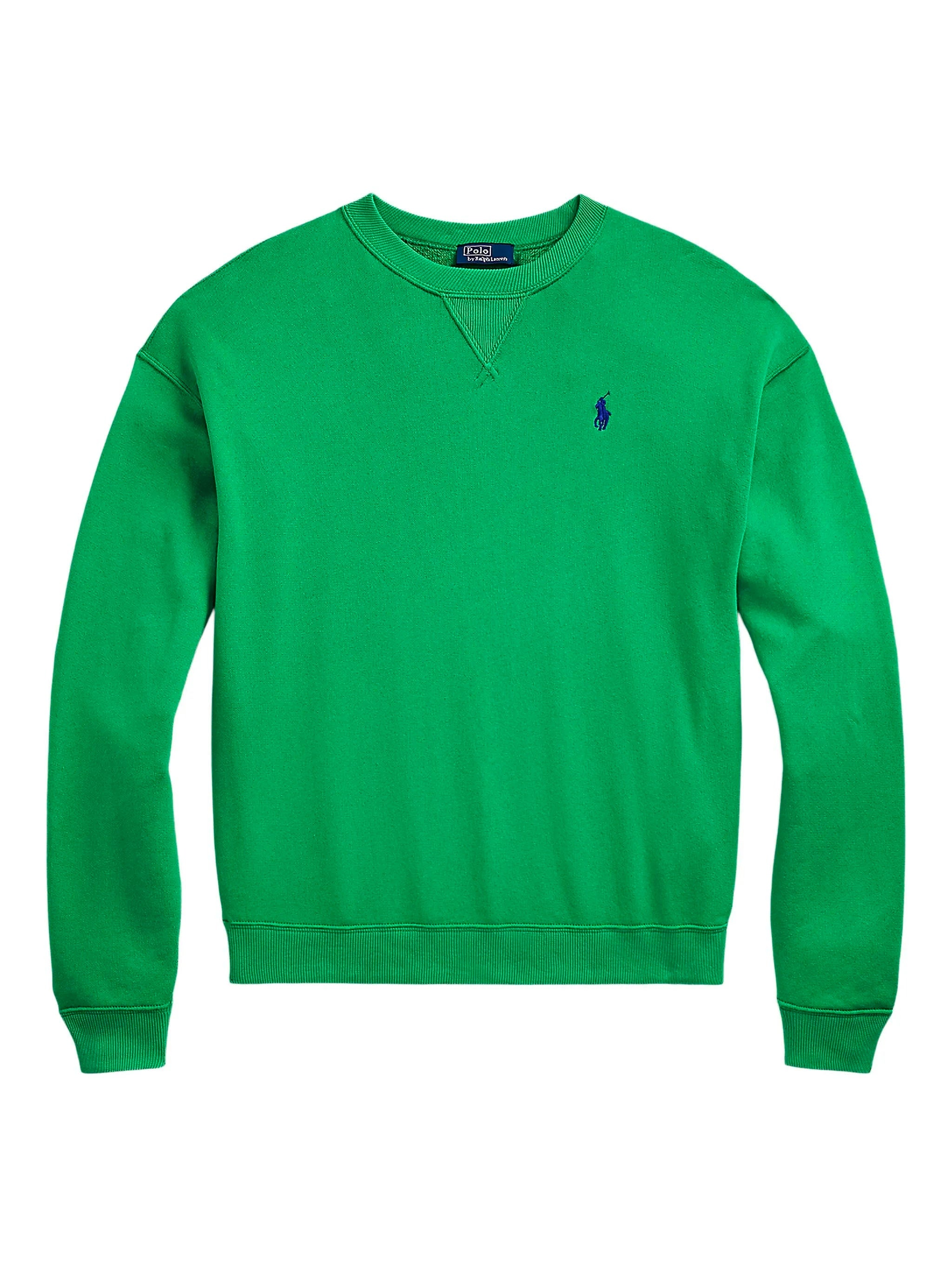 Lightweight fleece crew-neck pullover