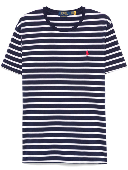 Custom Slim-Fit Striped T-Shirt