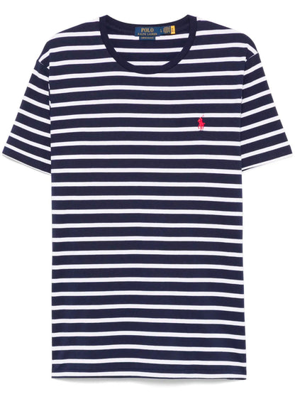 Custom Slim-Fit Striped T-Shirt