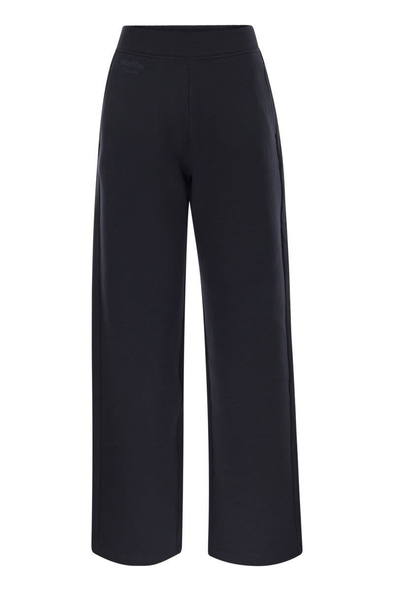 'S Max Mara Pompeo - Cotton Trousers With Logo