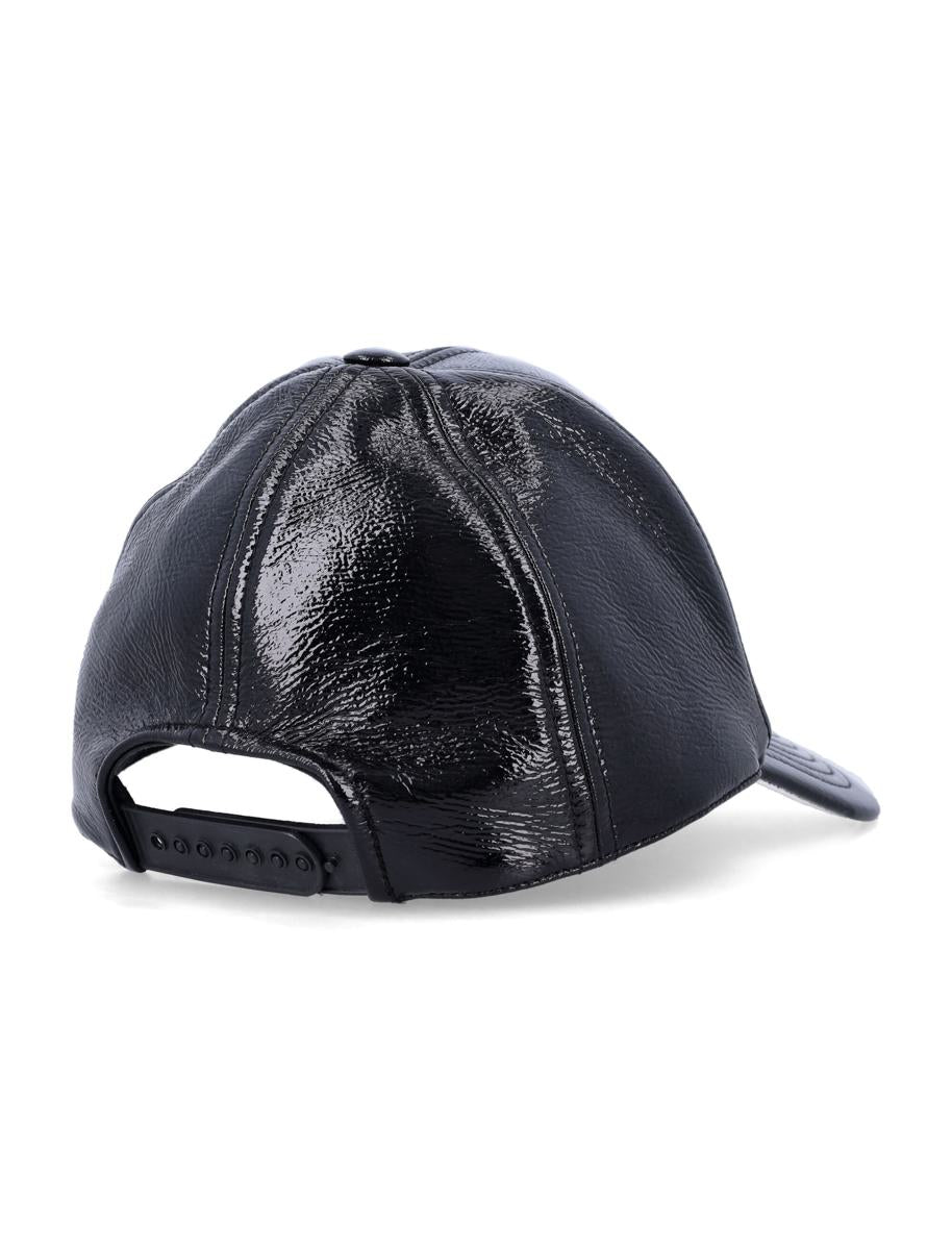 Courrèges Reedition Vinyl Cap With Ac Logo