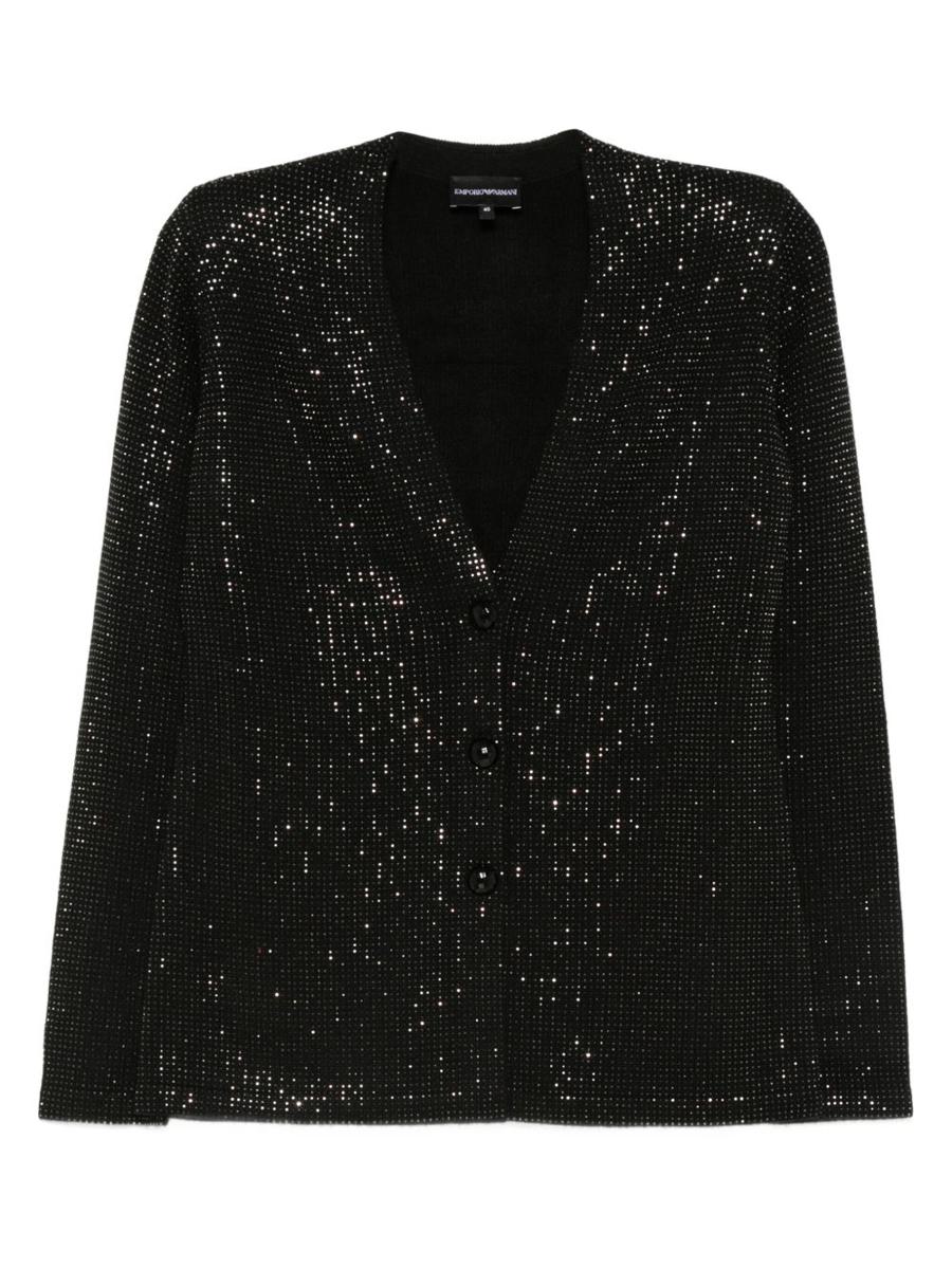 Emporio Armani Wool Blend Single-Breasted Jacket