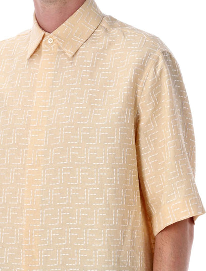 Fendi Ff Jacquard Shirt