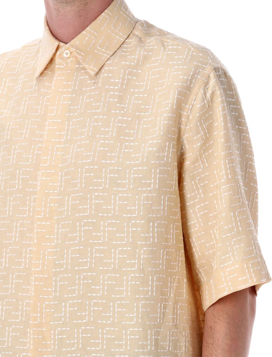Fendi Ff Jacquard Shirt