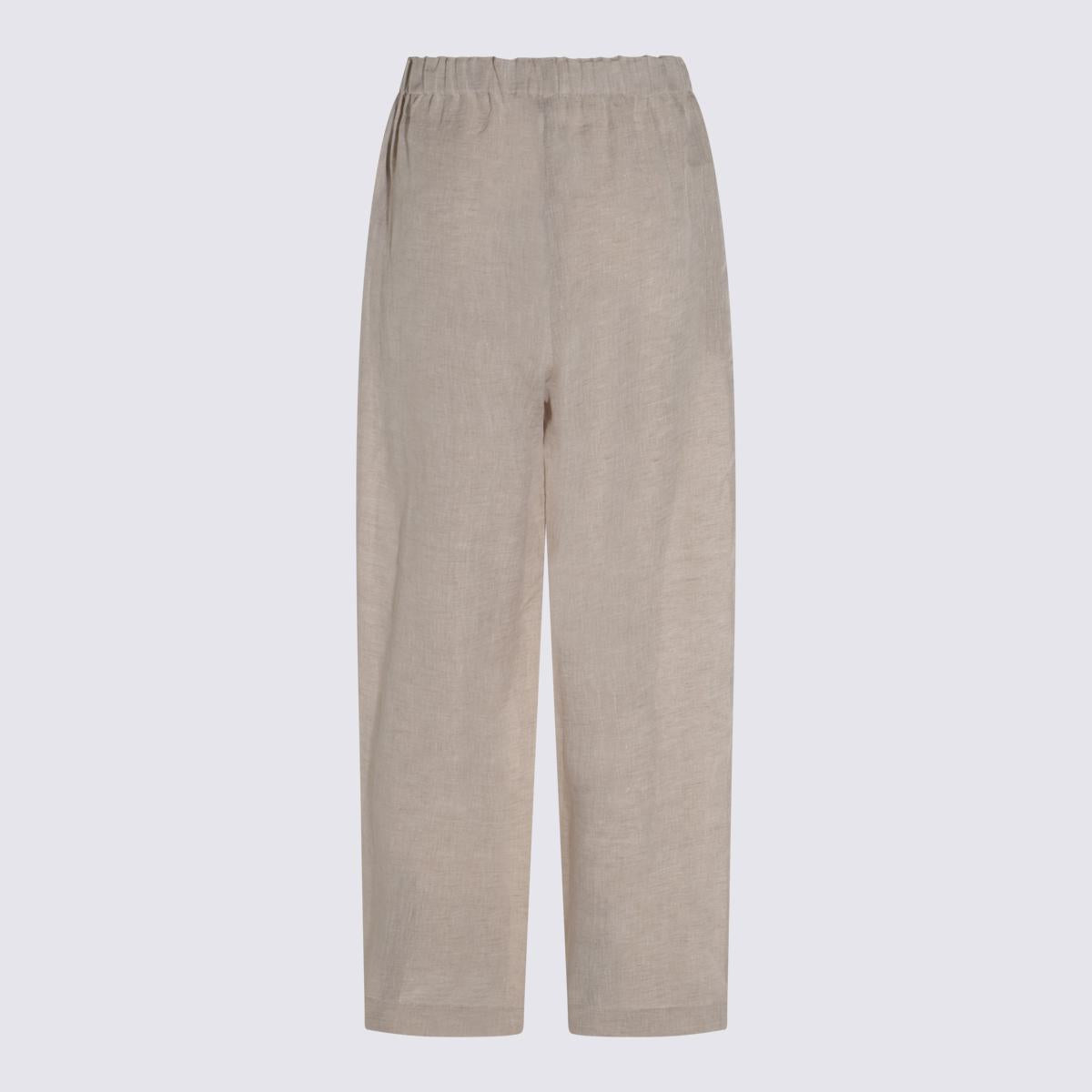 Fabiana Filippi Beige Linen Pants