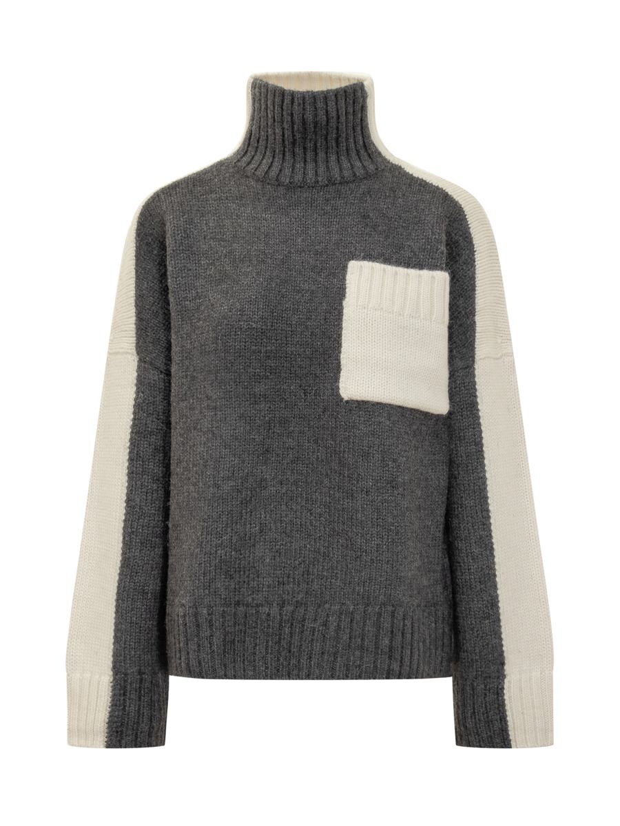 JW Anderson Jw Anderson Sweater With Contrast Pocket