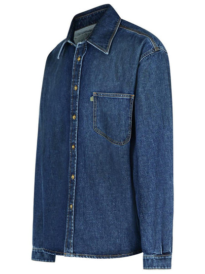 Erl 'Jeans' Blue Denim Jacket