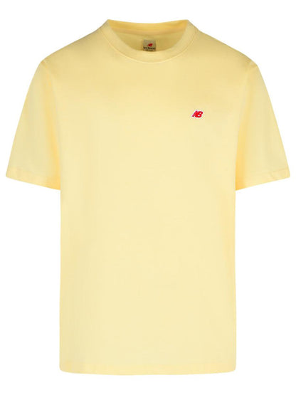 New Balance Brown Cotton T-Shirt