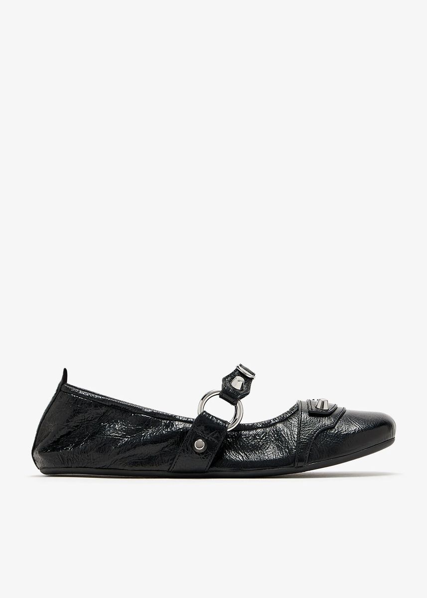 Balenciaga "City" Ballet Flats