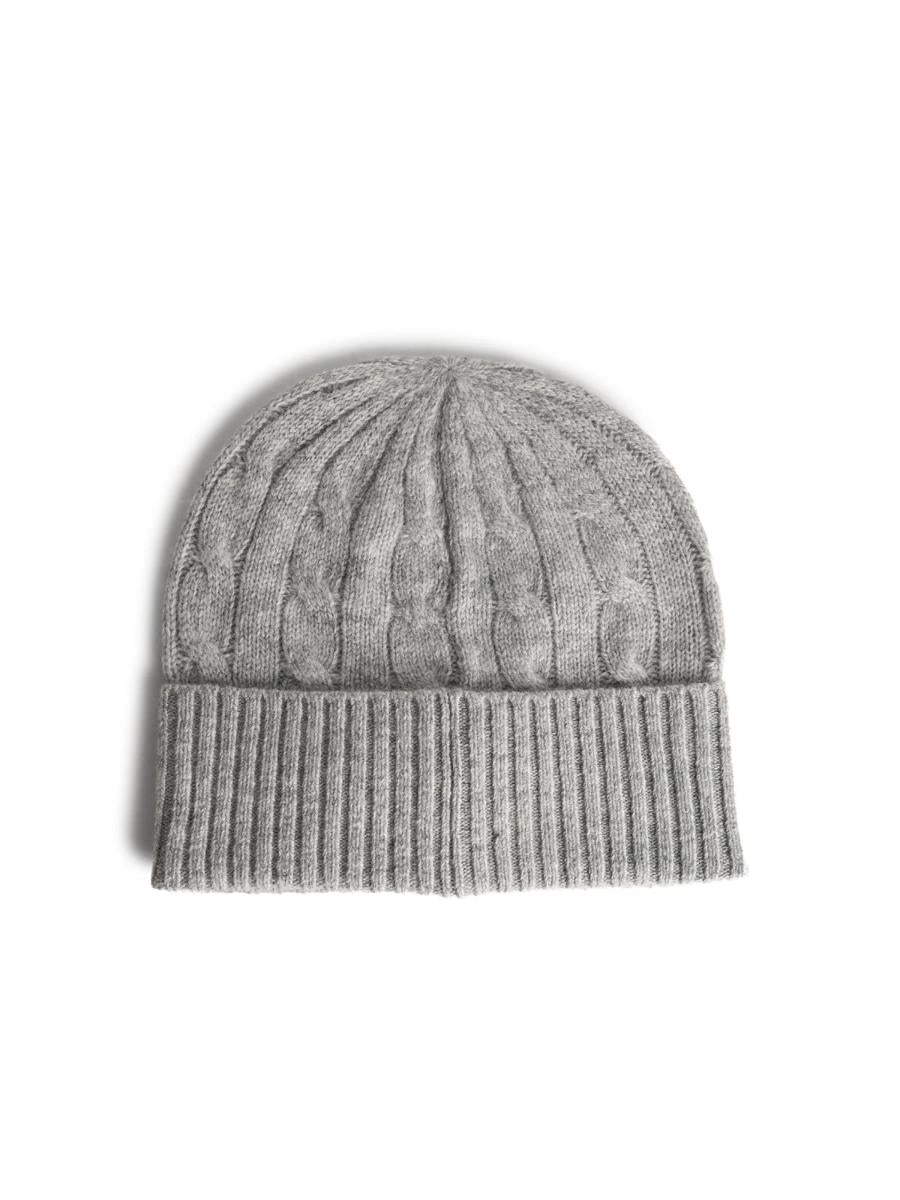 Polo Ralph Lauren Grey Wool Blend Beanie