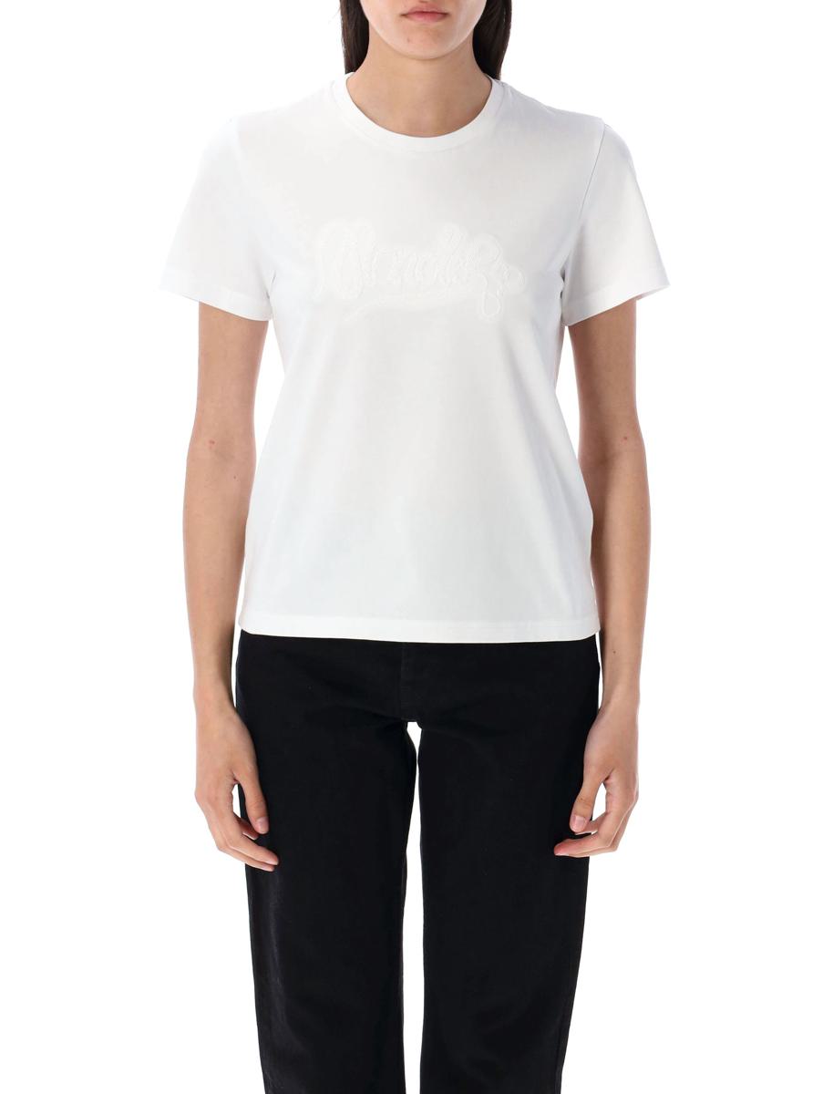 Moncler Embroidered Calligraphy Logo T-Shirt