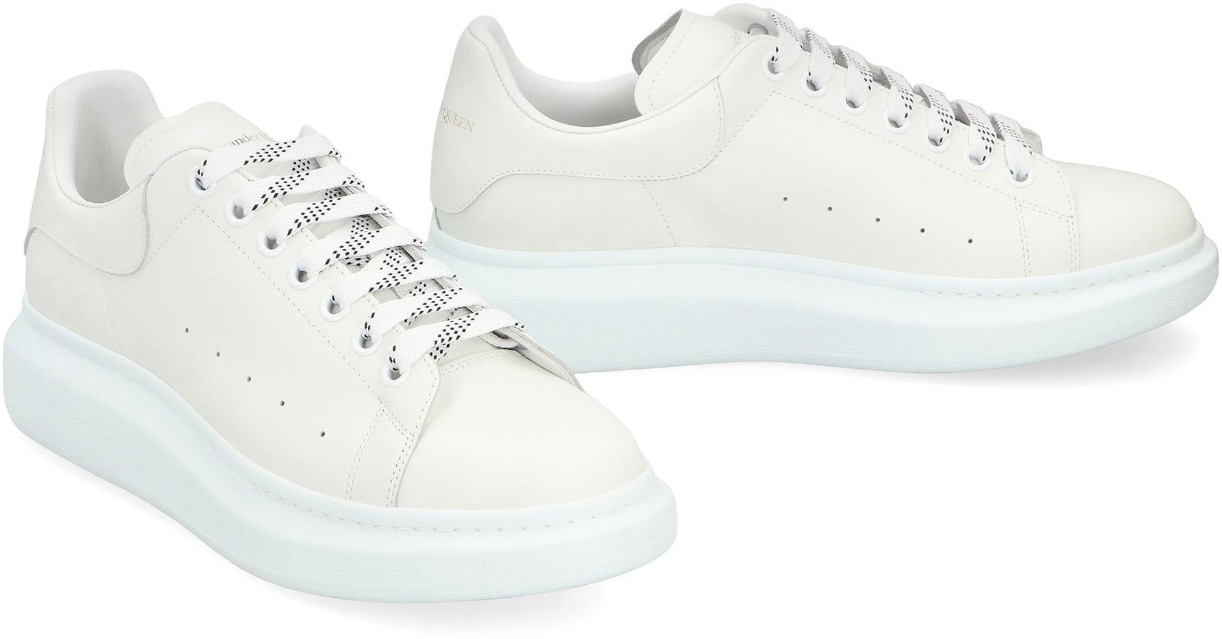 Alexander McQueen Leather Chunky Sneakers