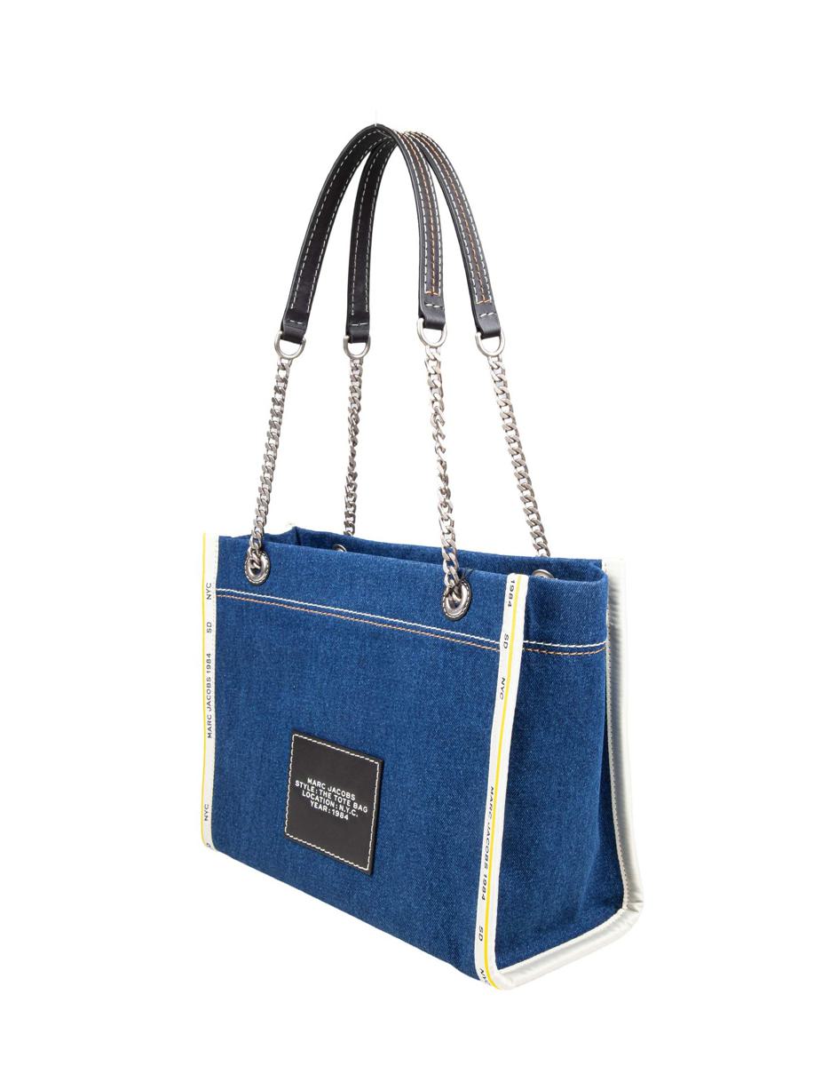 Marc Jacobs Shoulder Bag Made Of Denim Fabric
