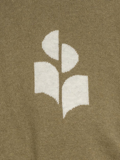 Isabel Marant Étoile Ivory Marant Étoile Logo Sweater