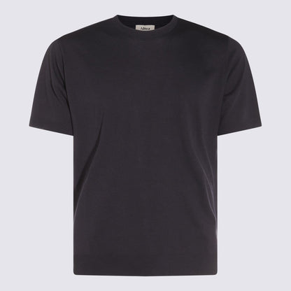Altea Navy Blue Cotton T-Shirt
