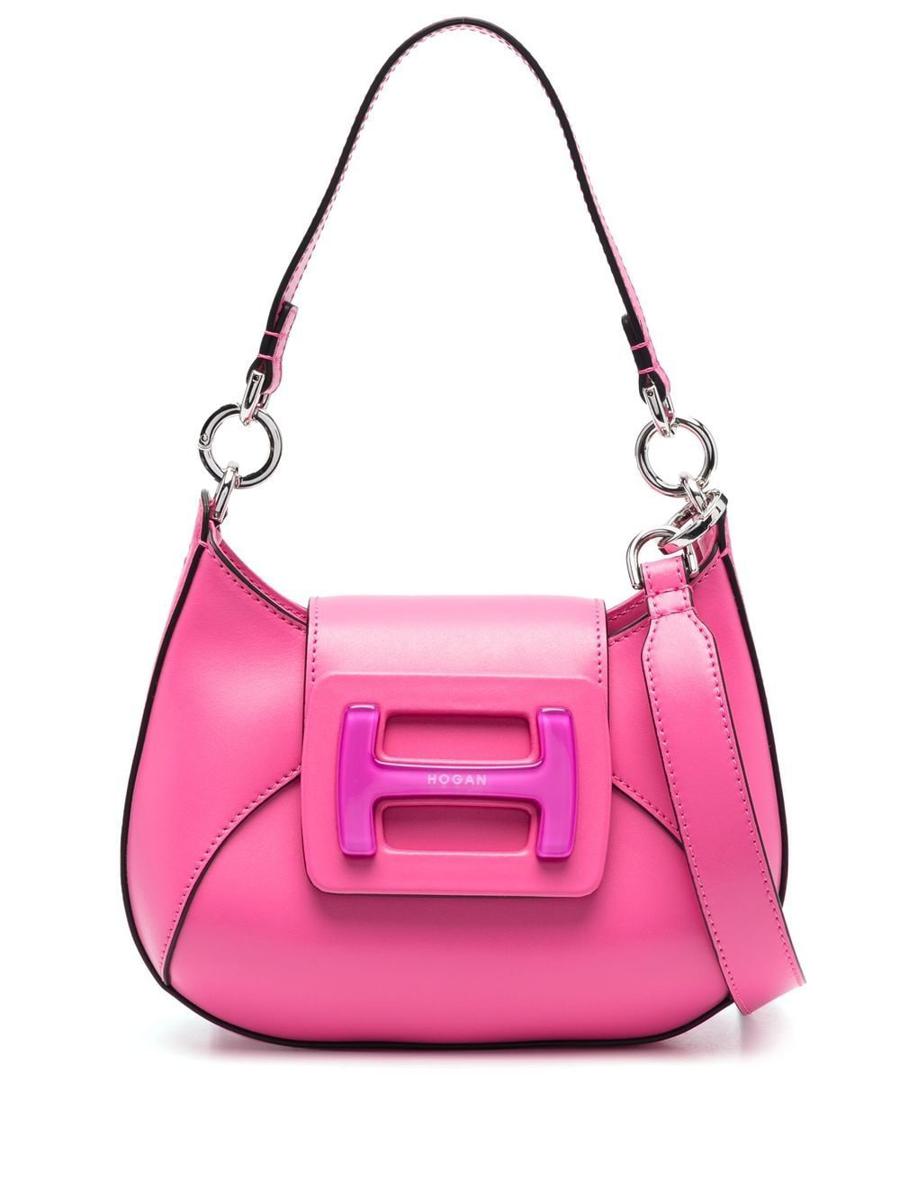 Hogan H-Bag Mini Hobo Leather Shoulder Bag