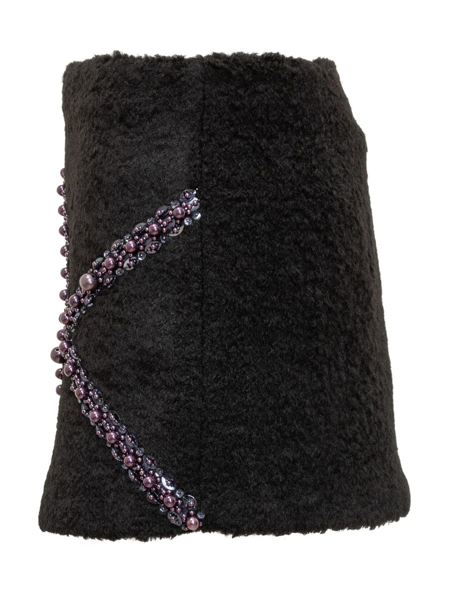 Des_Phemmes Black Miniskirt Des Phemmes