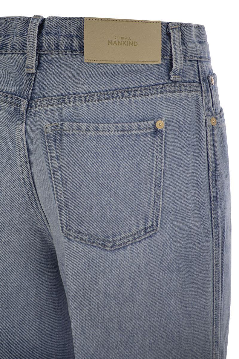7 For All Mankind Modern Dojo Tailorless - High Waisted Flared Jeans