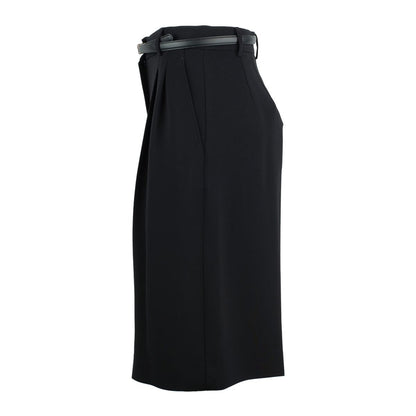 Max Mara Black Cady Bermuda Shorts