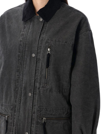 Isabel Marant Étoile Kimelia Coated Cotton Jacket