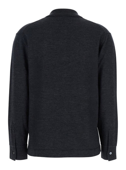 Polo Neck With Buttons Knit