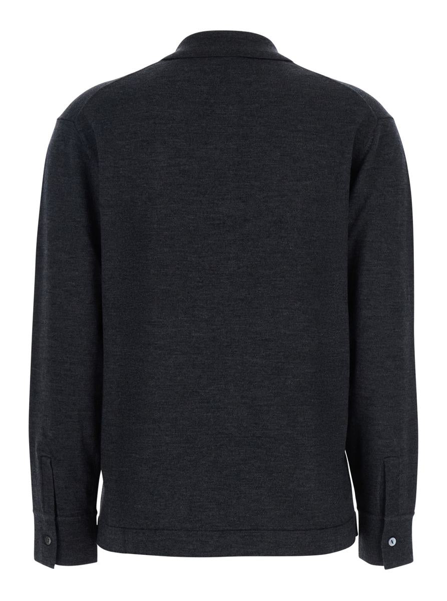 Polo Neck With Buttons Knit