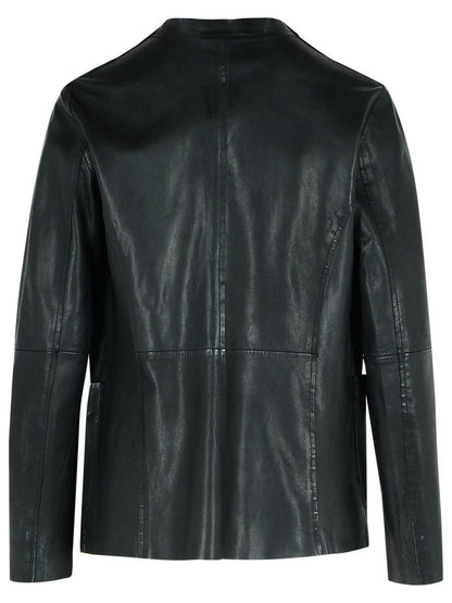 Bully Black Leather Jacket