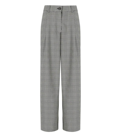 Essentiel Antwerp Invest Grey Wide Leg Pants