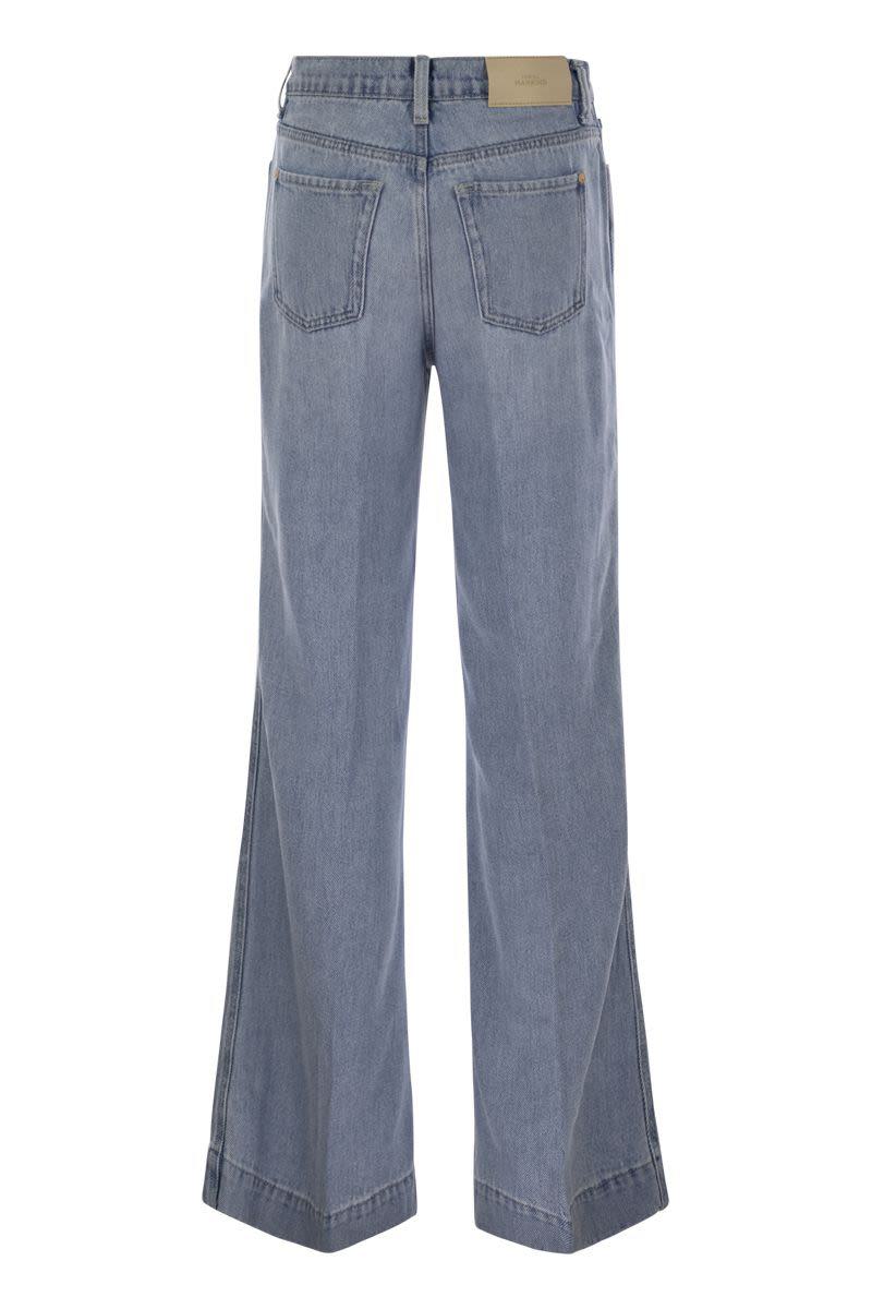 7 For All Mankind Modern Dojo Tailorless - High Waisted Flared Jeans