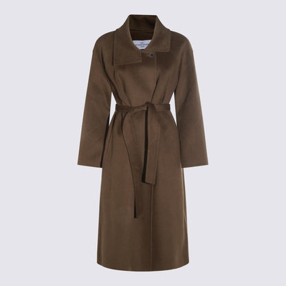 The Dynamis Studio Camel Wool Coat