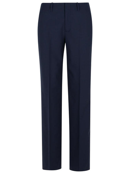 Closed 'Sasia' Navy Polyester Blend Pants