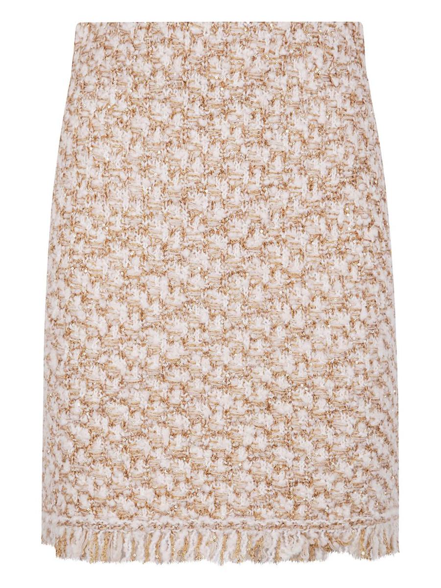 Fabiana Filippi Wool Blend Midi Skirt