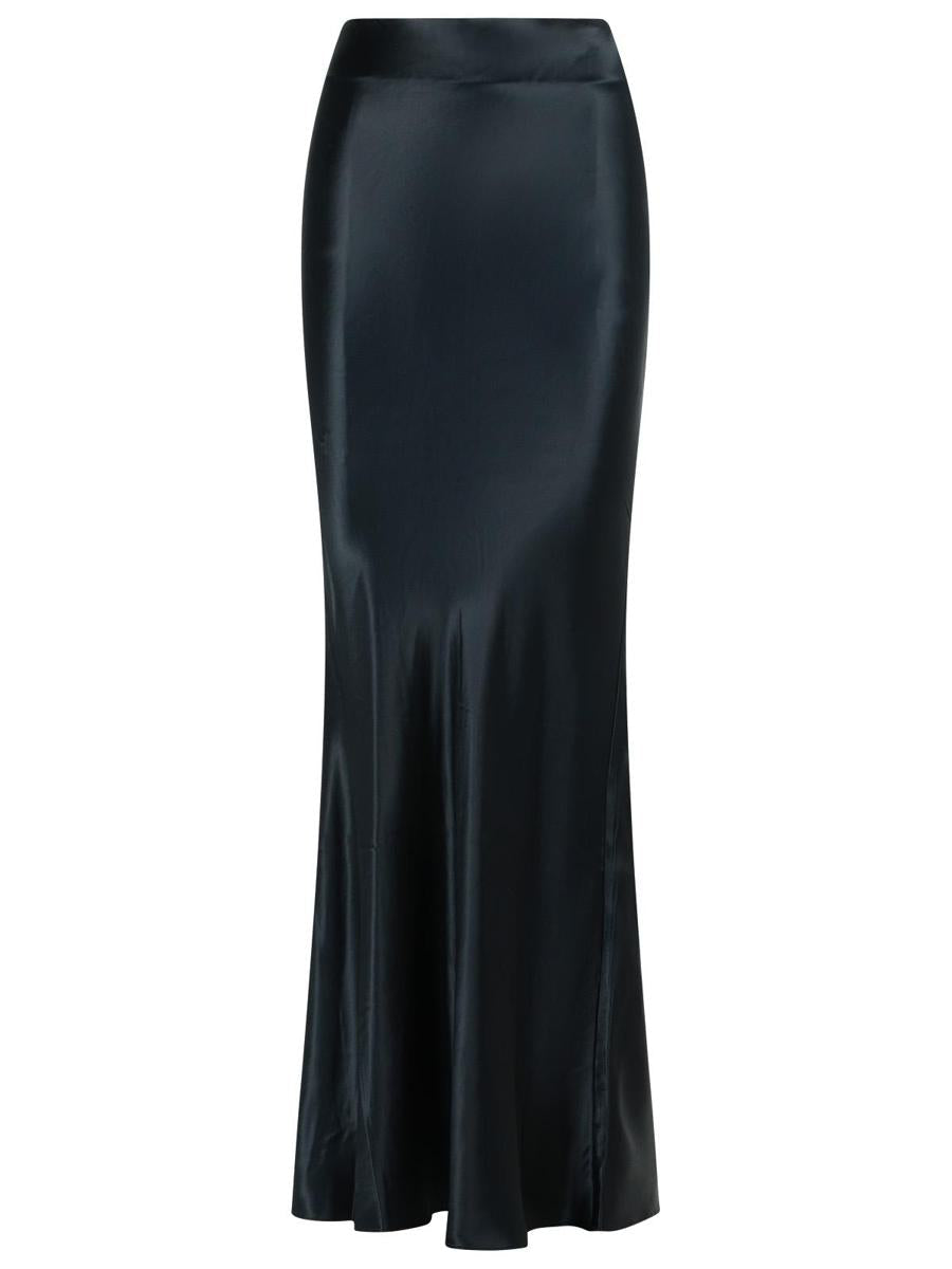 The Andamane 'Nemesia' Black Viscose Skirt