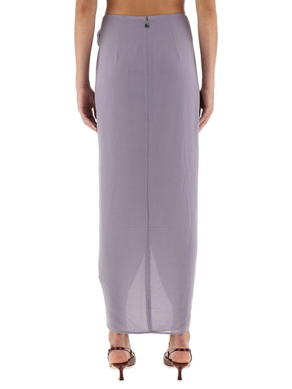 Rotate Birger Christensen Asymmetrical Skirt With Dictation
