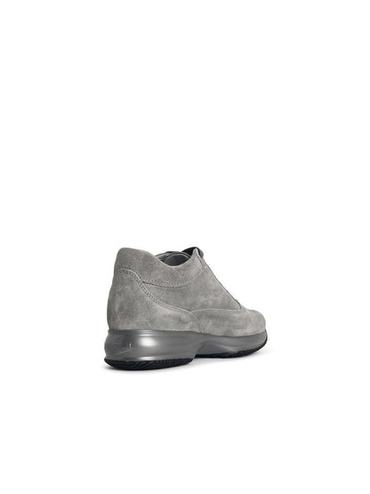 Hogan 'Interactive' Grey Suede Sneakers