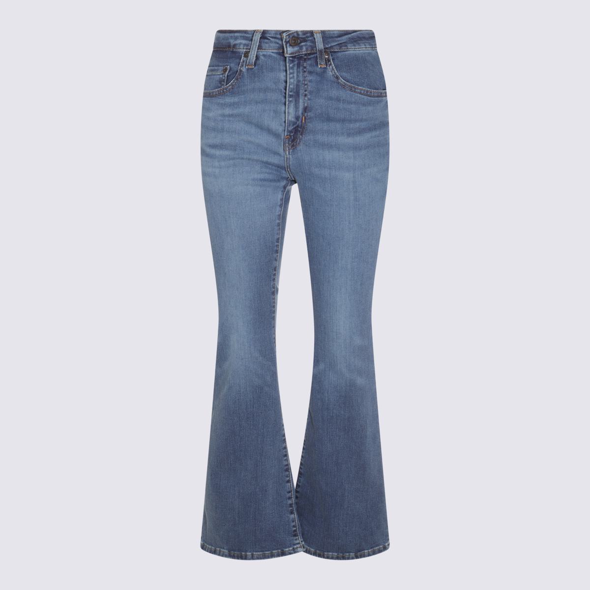 Levi'S Blue Cotton Denim Jeans