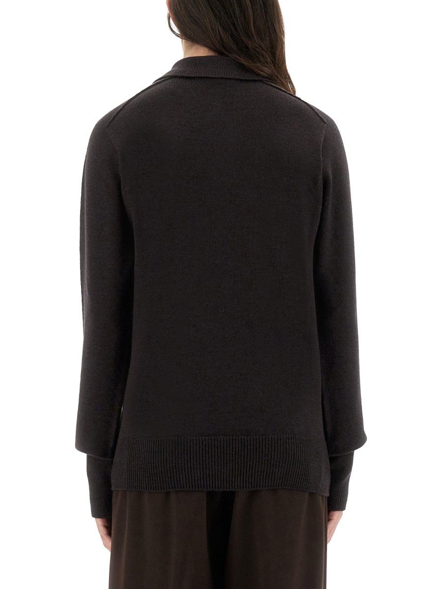 Studio Nicholson "Inverness" Shirt With Polo Collar