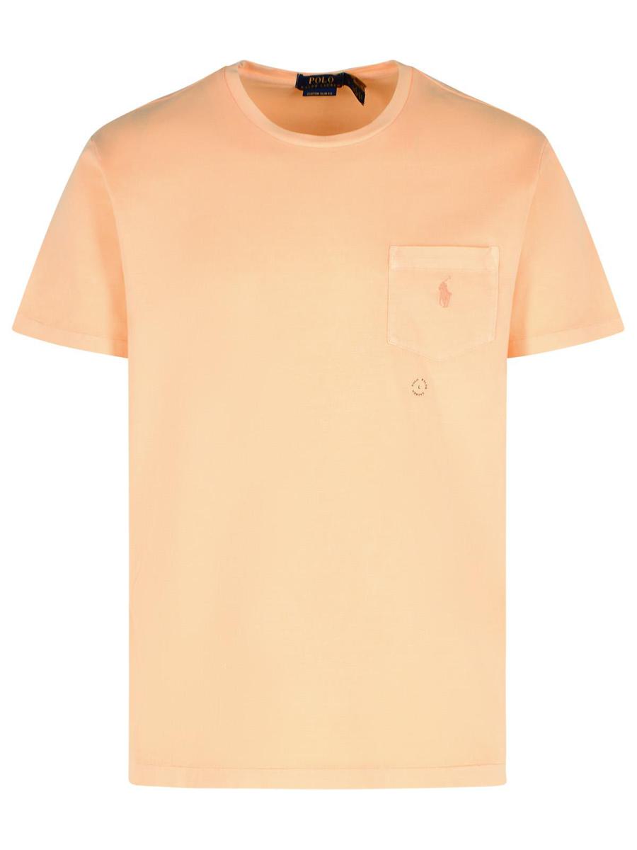 Polo Ralph Lauren Orange Cotton T-Shirt